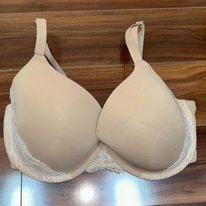 36DD Soma memorable full coverage lace trim 0320 bra
